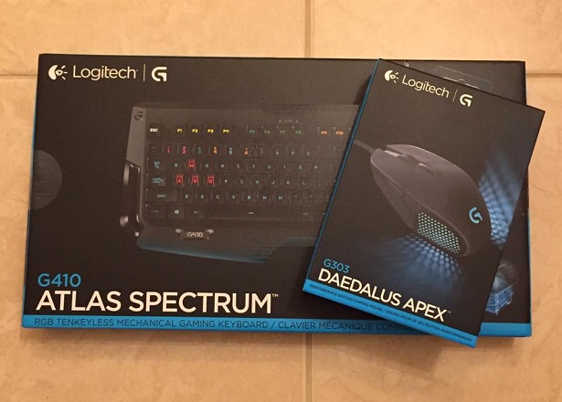 Logitech_Gaming Keyboard and Mouse