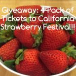 California Strawberry Festival {Ticket Giveaway}