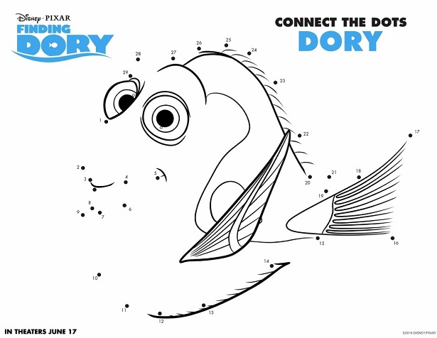 Finding Dory - Connect the Dots