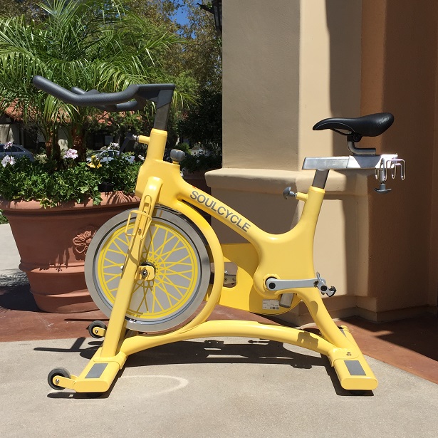 SoulCycle Calabasas_Yellow Bike