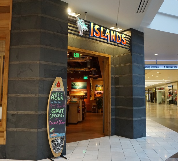 Islands Topanga Restaurant Signage
