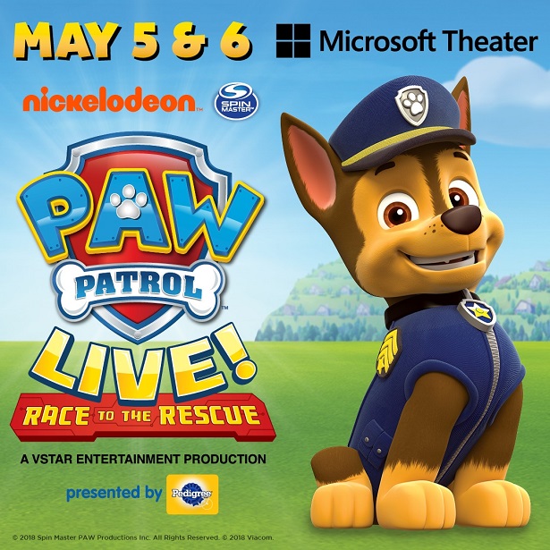 PAW Patrol Live 2018