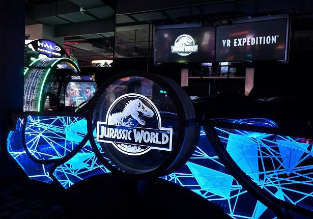 Dave and Busters Jurassic World VR