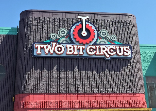 Two Bit Circus Building Signage