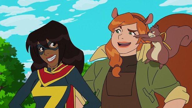 Disney Channel Fall TV - Marvel Rising_lead characters