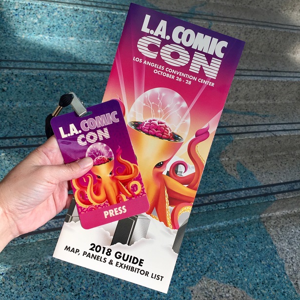 LA Comic Con press pass