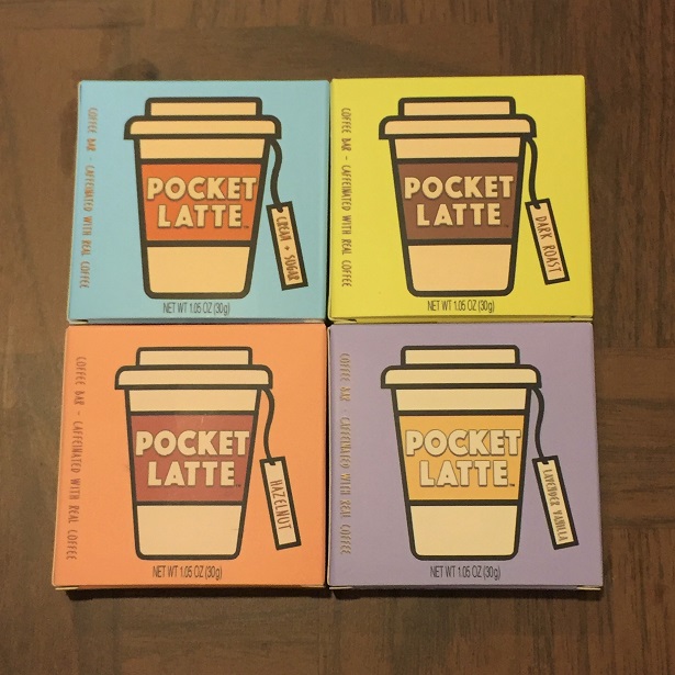 Pocket Latte Coffee Bars Flavors