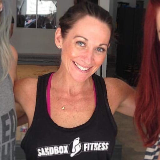 Training with Katie Katie Seigel_credit Sandbox Fitness