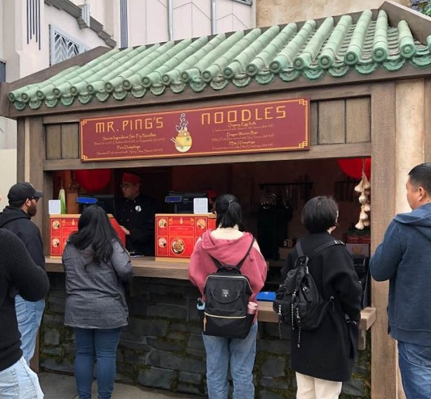 Lunar New Year - Universal Studios Mr Ping's Noodles
