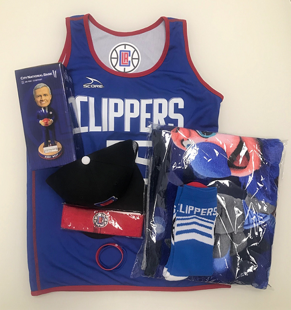 LA Clippers Youth B-ball Prize Pack
