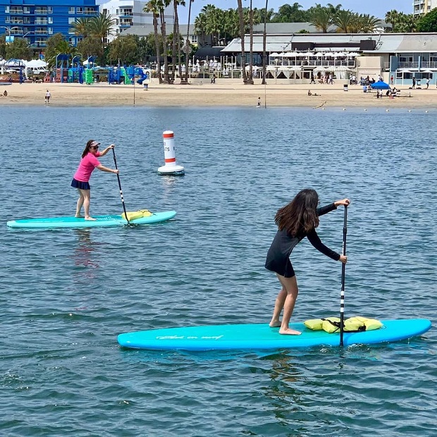 Stand-up paddle boarding 