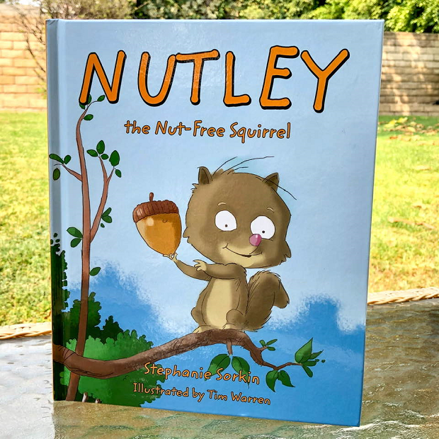 Nutley, the Nut-free Squirrel - book cover