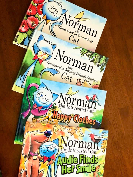 Norman the Interested Cat book series