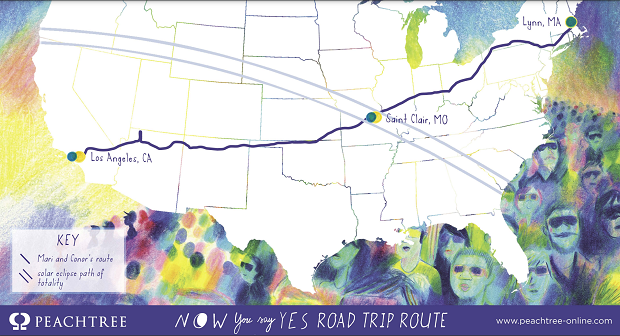 Now You Say Yes - Road Trip Map