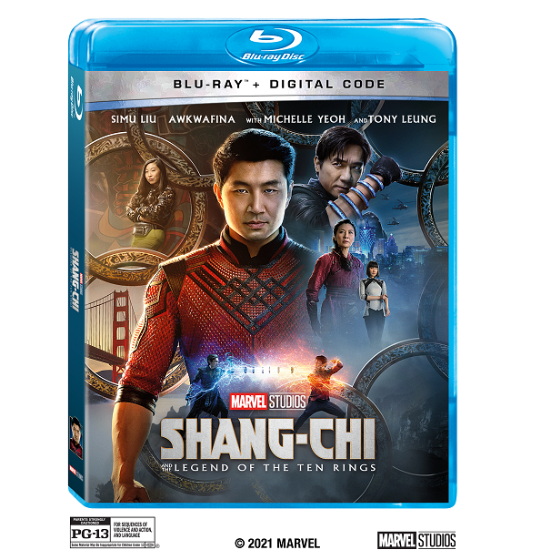 Shang-Chi Blu-ray cover