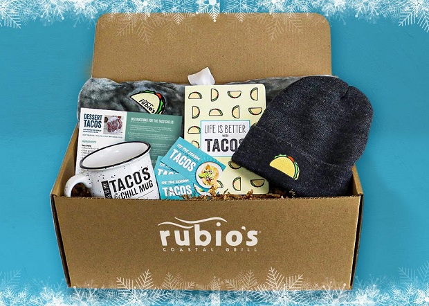 Spreading Taco Cheer - Rubio's holiday gift box