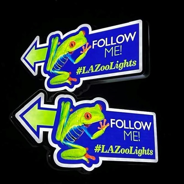 LA Zoo Lights Follow Me