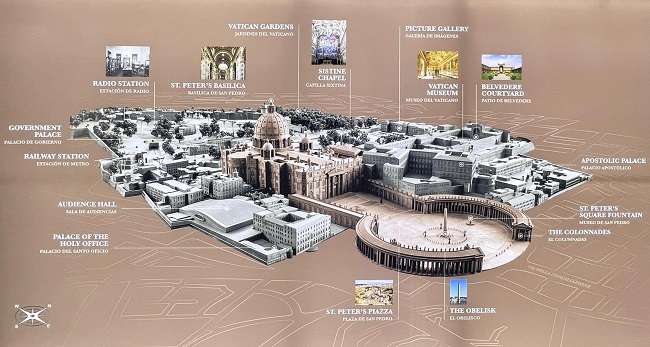 Explore Vatican_Vatican City Map