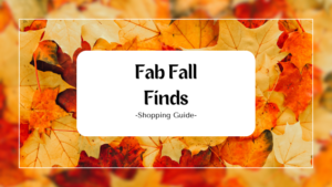 Fab Fall Finds - Banner
