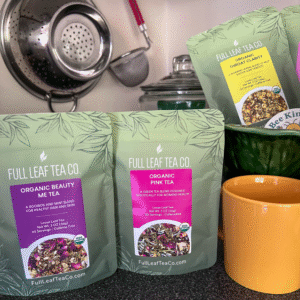 Full Leaf Tea Company - samples_yellow mug