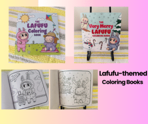 Lafufu Coloring Books from Adams Media