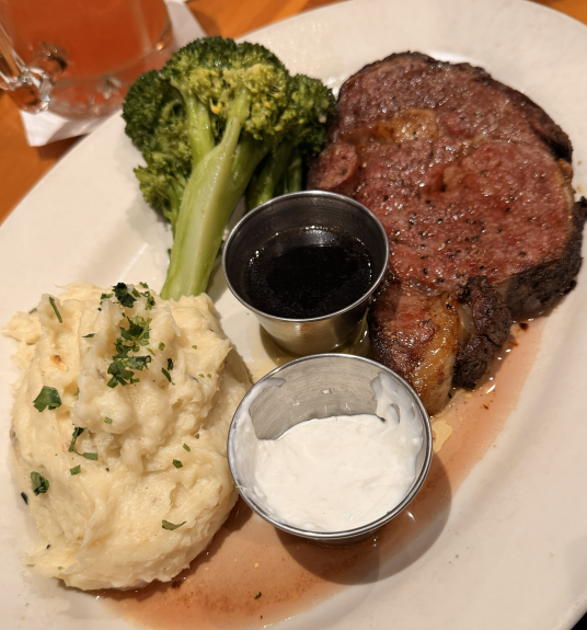 Black Angus - prime rib
