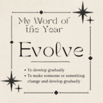 My 2026 Word of the Year – Evolve