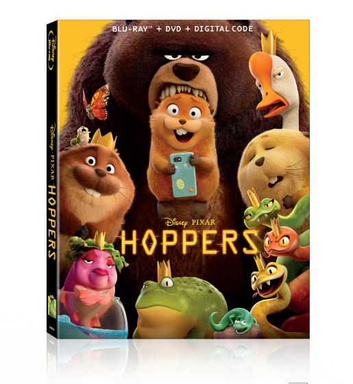 3D OUTERSLEEVE B-ray DVD - Hoppers