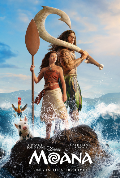 Live-action Moana - poster