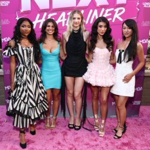 Journey Montana Binns, Olivia Taylor Cohen, Indi Star, Giselle Torres and Kate Mina Lin