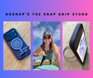 Collage of Oh Snap Phone Stand
