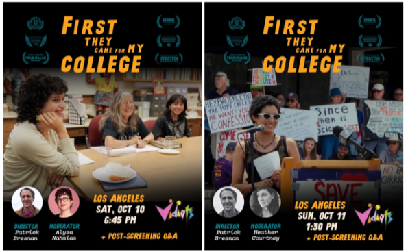 First They Came For My College_Los Angeles Screenings